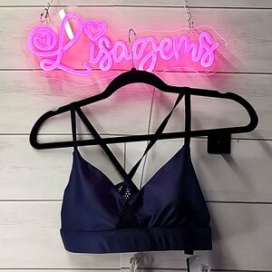 Koral Navy Sports Bra